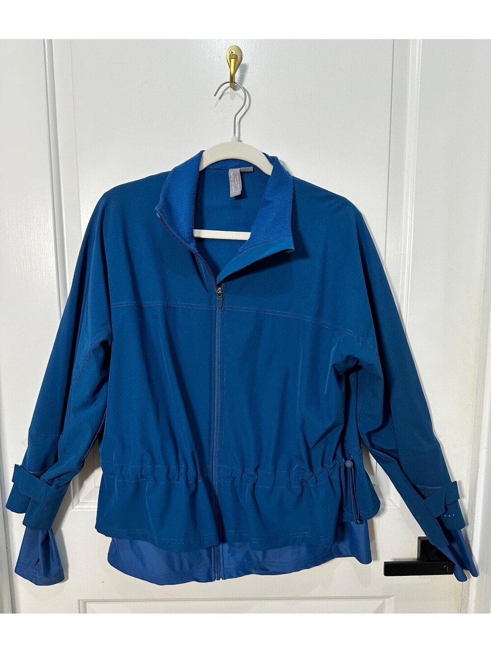 Sweaty Betty Fast Lane Dark Teal Running Jacket